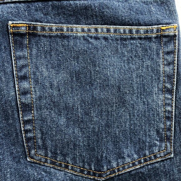 RedHead Mens Jeans Size 42x30 Classic Fit Straight Leg Blue Denim Casual Travel - Picture 12 of 15